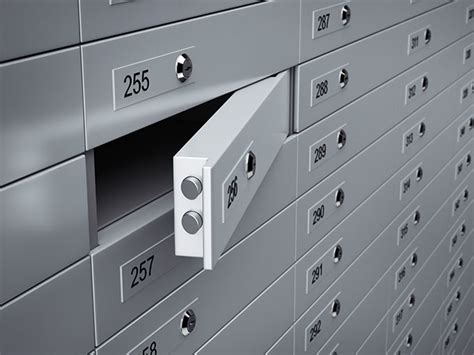 metal safe deposit box|how much does a safety deposit box cost.